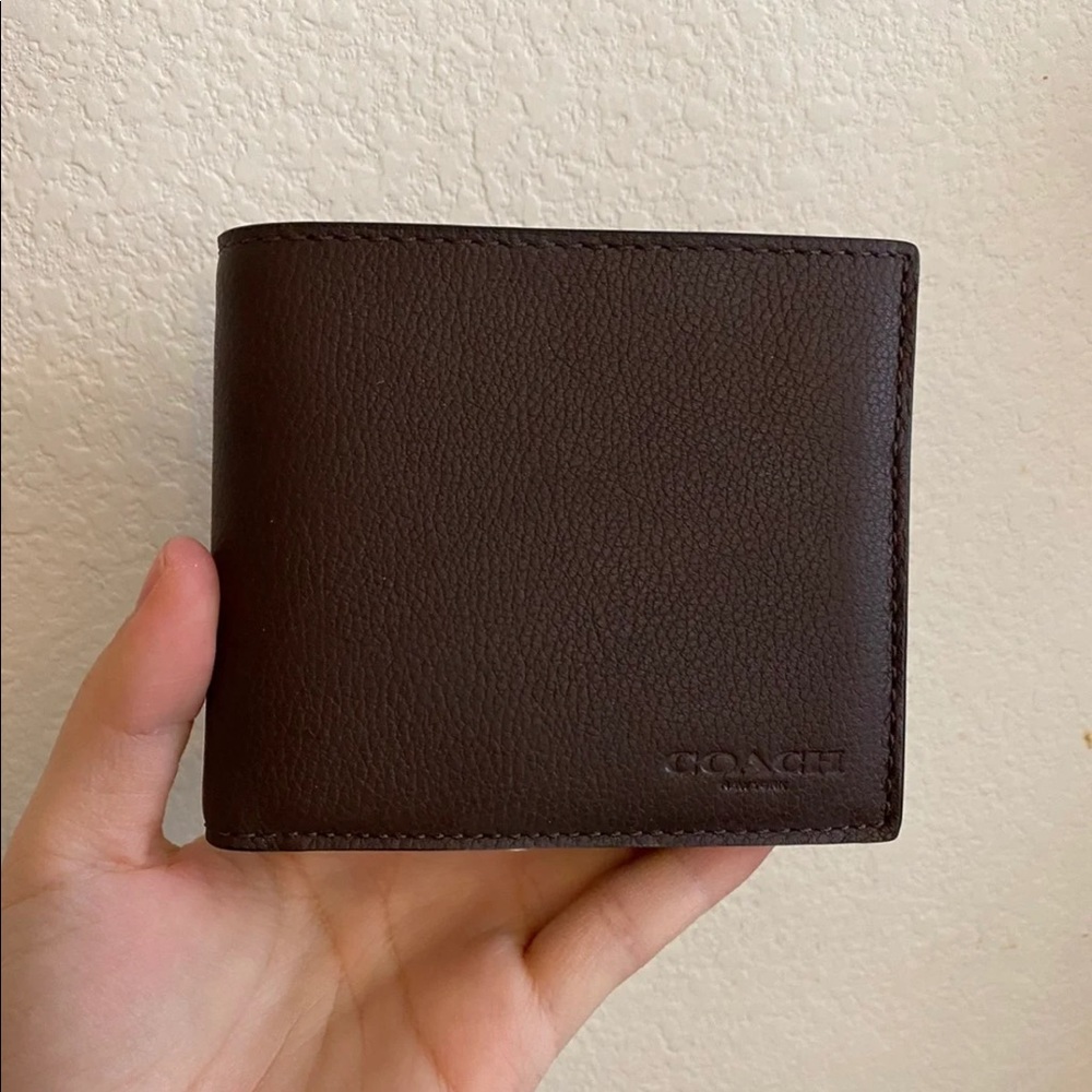 Coach men Compact ID wallet
